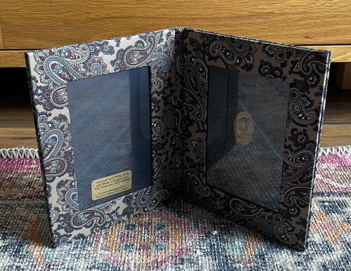 Vintage paisley silk - paisley, double