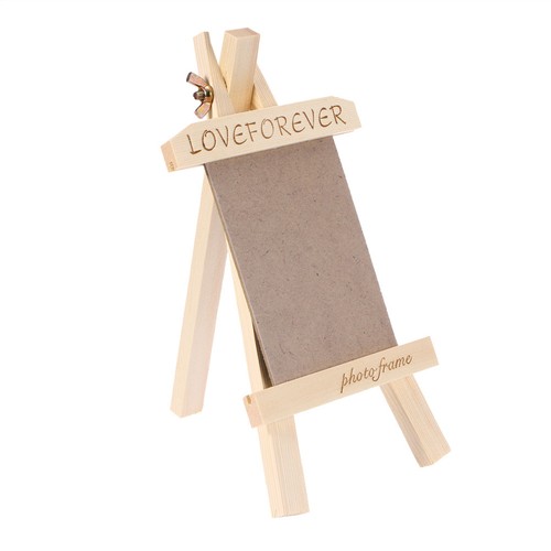 Bamboo photo frame tabletop - photo,