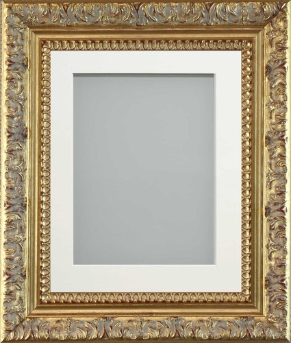 Ornate gold photo frames - gold,