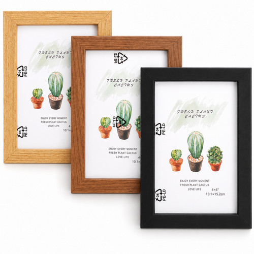 Wooden picture frames multiple - picture,