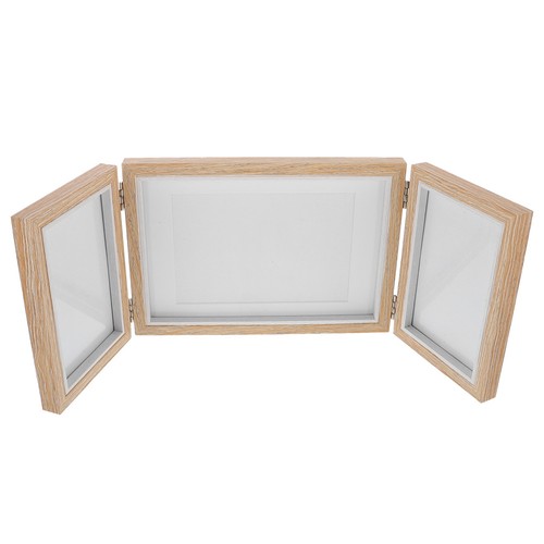 Foldable wooden photo frame - foldable,