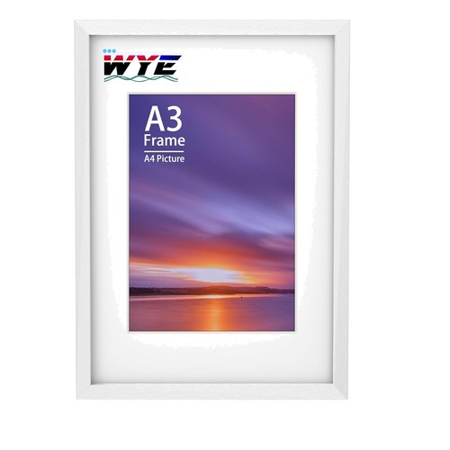 White picture frame - a3,