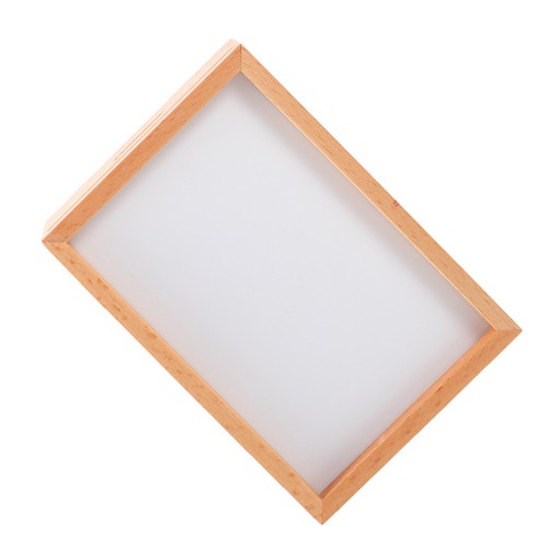 Wooden photo holder khaki - photo,