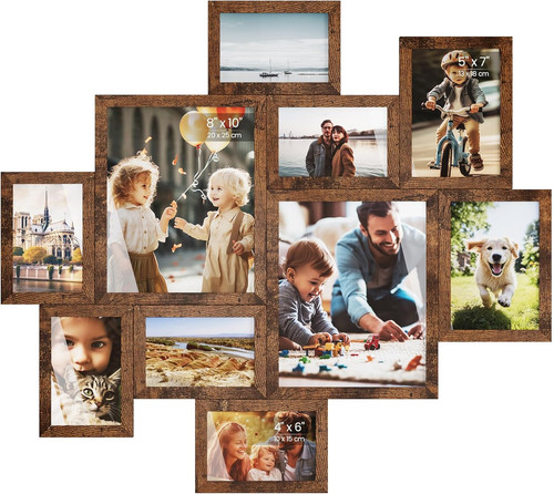 Collage photo frames multi - frames,, 10