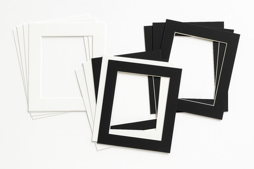 Bevel cut mount - cut, board