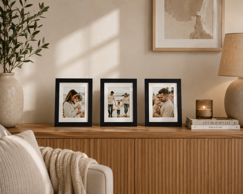 Pack black photo frames - pack,