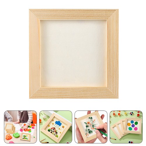 6pcs unfinished wood photo - 6pcs,