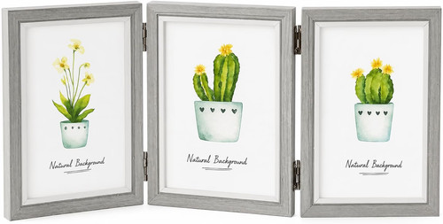 Triple photo frame 6x4 - photo, frame,