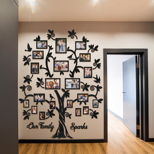 Personalized family tree photo - family,