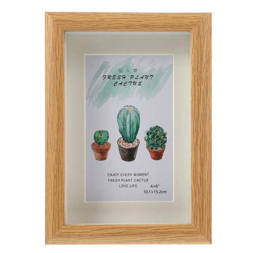 Reusable wooden photo frame - wooden,