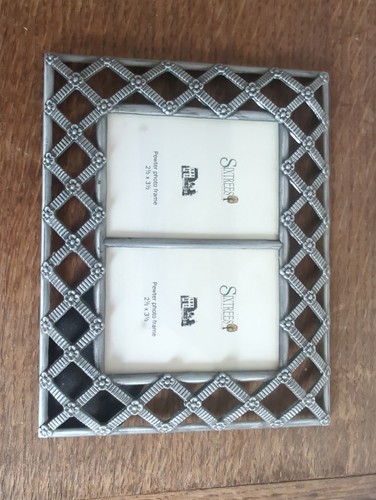 Six trees pewter photo frame - trees,