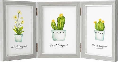 Triple photo frame 6x4 inches - triple,
